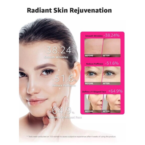 New Microcurrent Facial Device Face Massager: iFae 3 in 1 Light Therapy for Face - Picture 4 of 12